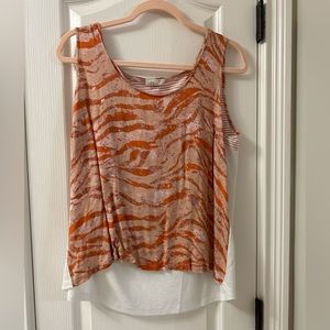 Animal Print Tank - Mystree - Large